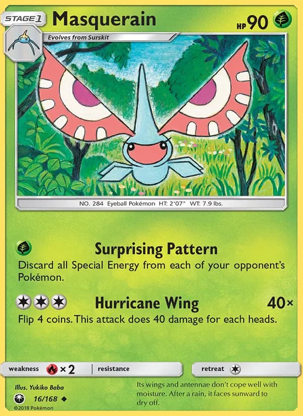 Masquerain — Celestial Storm, Uncommon
