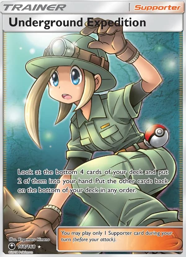 Underground Expedition — Celestial Storm, Ultra Rare