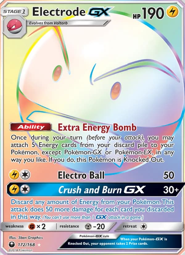 Electrode GX — Celestial Storm, Secret Rare