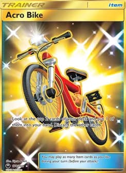 Acro Bike — Celestial Storm — Secret Rare