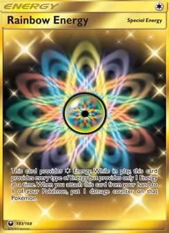 Rainbow Energy — Celestial Storm — Secret Rare