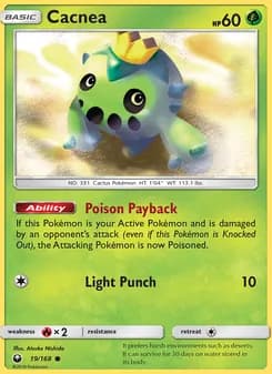 Cacnea — Celestial Storm — Common