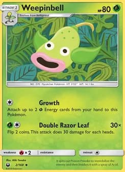 Weepinbell — Celestial Storm — Uncommon