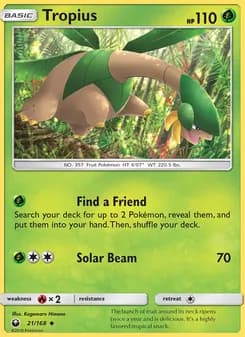 Tropius — Celestial Storm — Uncommon