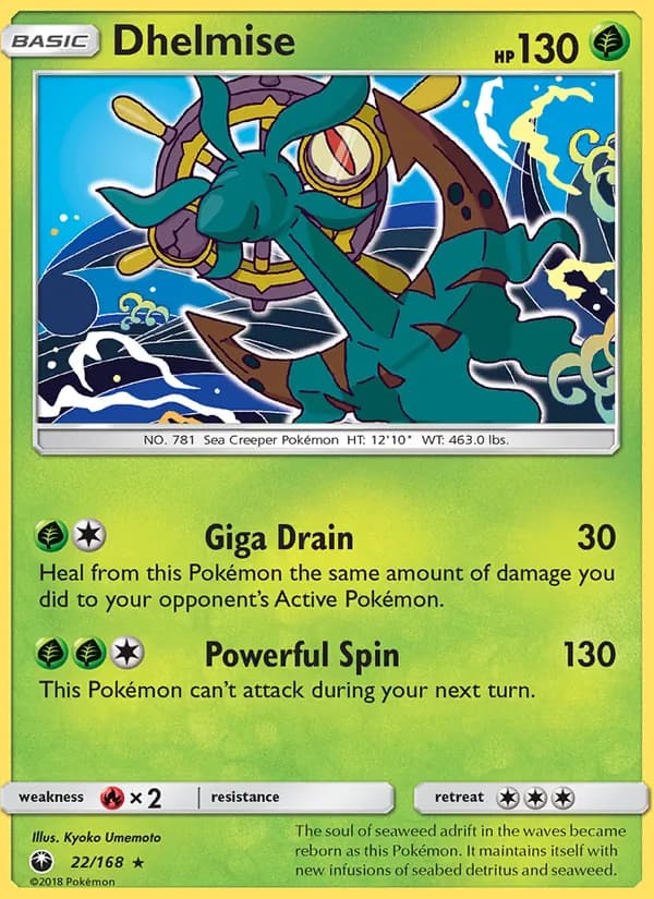 Dhelmise — Celestial Storm, Rare