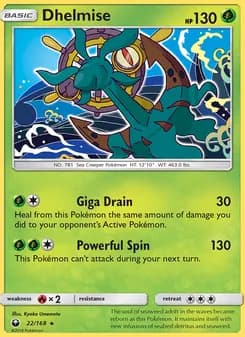 Dhelmise — Celestial Storm — Rare