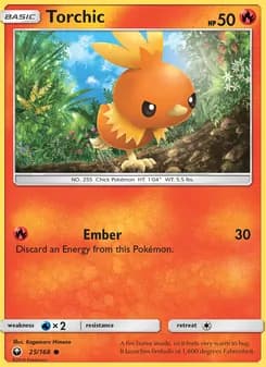 Torchic — Celestial Storm — Common