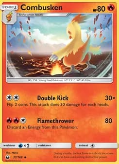 Combusken — Celestial Storm — Uncommon