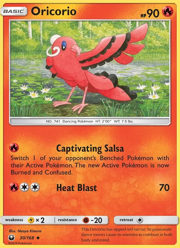 Oricorio — Celestial Storm, Uncommon