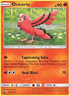 Oricorio — Celestial Storm — Uncommon