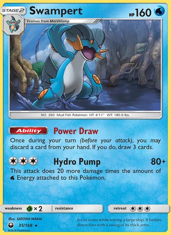Swampert — Celestial Storm, Rare