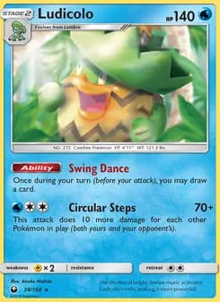 Ludicolo — Celestial Storm — Rare