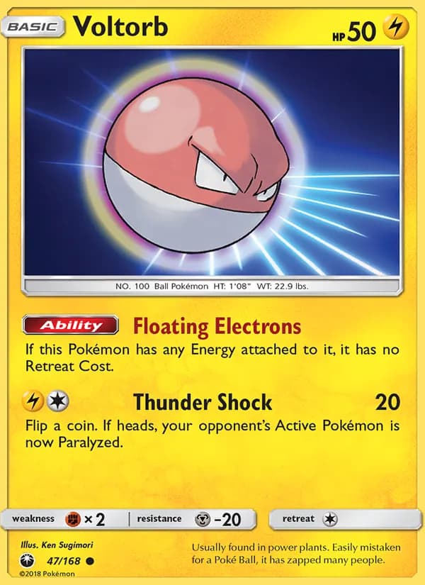 Voltorb — Celestial Storm, Common