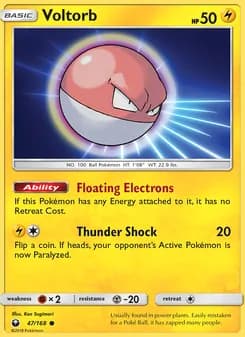 Voltorb — Celestial Storm — Common