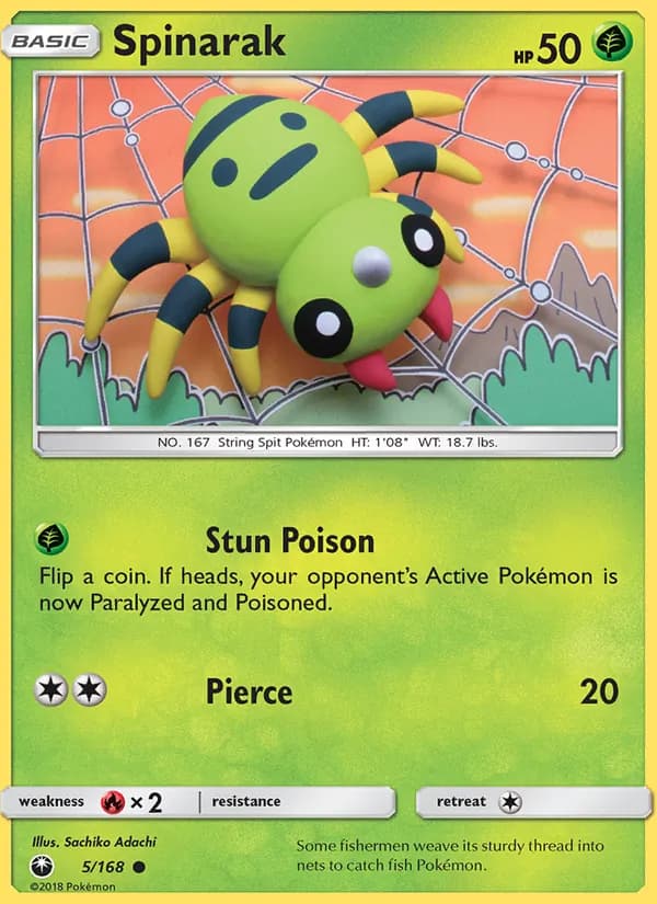 Spinarak — Celestial Storm, Common