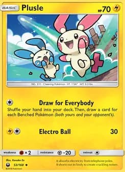 Plusle — Celestial Storm — Uncommon
