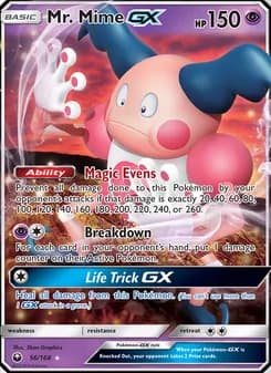 Mr. Mime GX — Celestial Storm — Ultra Rare