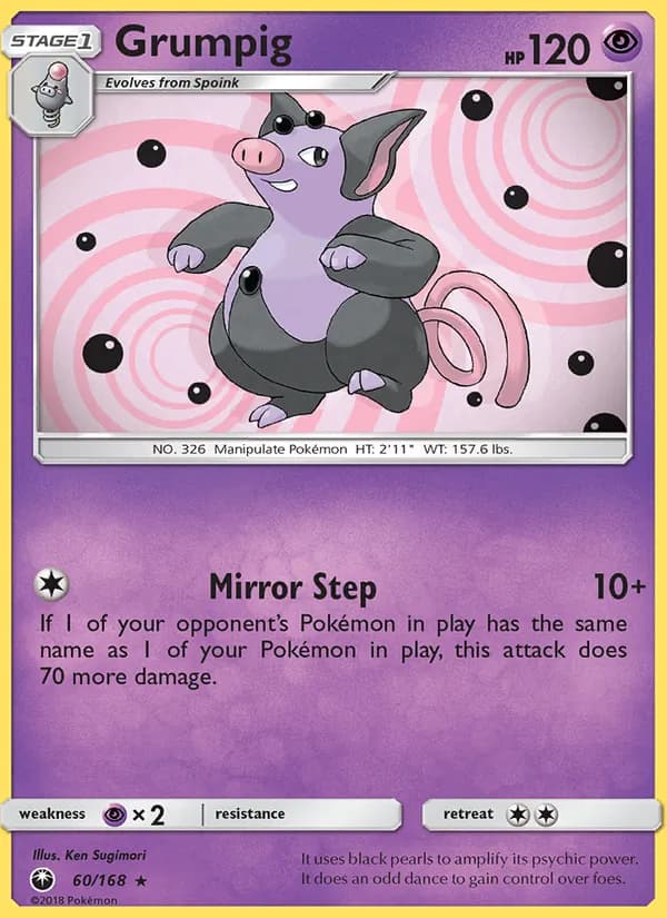 Grumpig — Celestial Storm, Rare