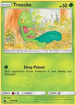 Treecko — Celestial Storm — Common