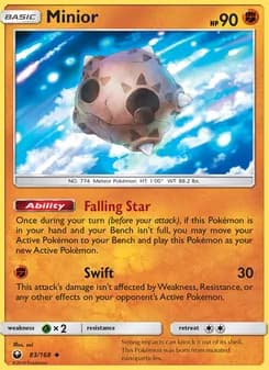 Minior — Celestial Storm — Uncommon