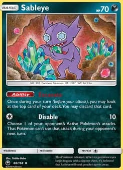 Sableye — Celestial Storm — Uncommon