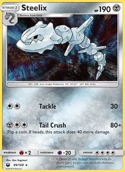 Steelix — Celestial Storm — Rare