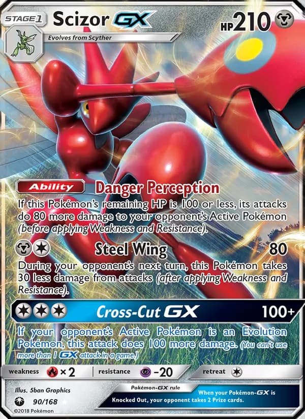 Scizor GX — Celestial Storm, Ultra Rare