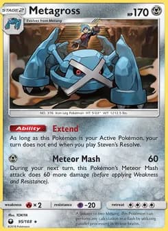 Metagross — Celestial Storm — Rare