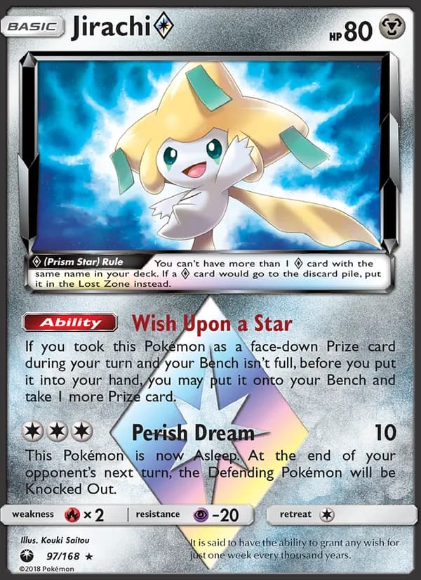 Jirachi ◇ — Celestial Storm, Rare