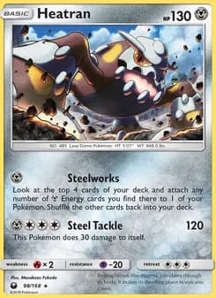 Heatran — Celestial Storm — Rare