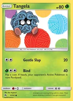 Tangela — Lost Thunder — Common