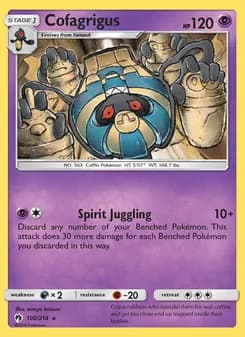 Cofagrigus — Lost Thunder — Rare