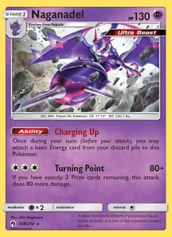 Naganadel — Lost Thunder — Rare