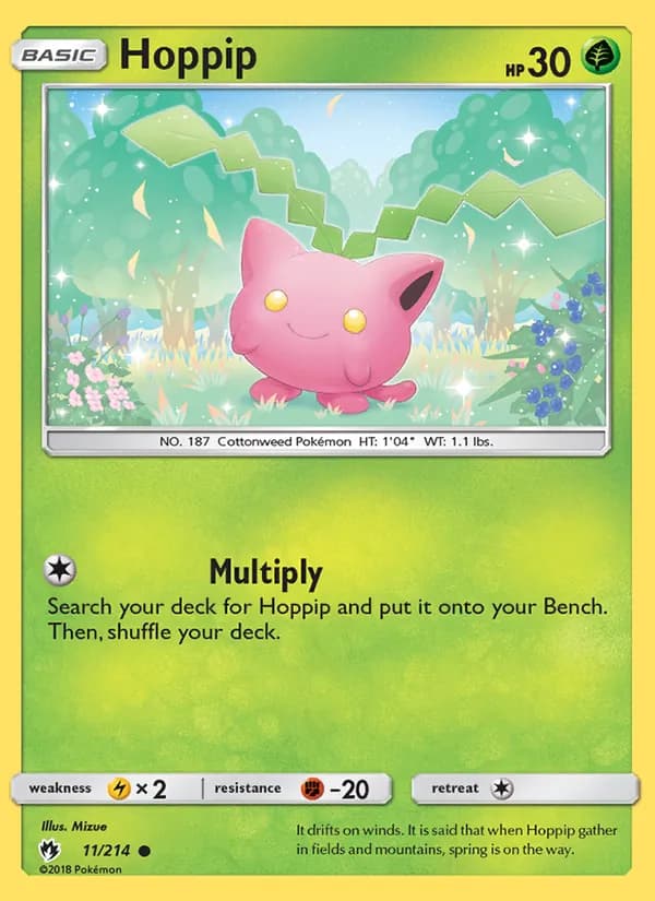 Hoppip — Lost Thunder, Common