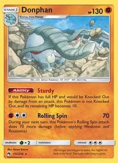 Donphan — Lost Thunder — Rare