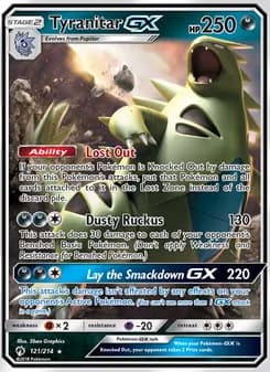 Tyranitar GX — Lost Thunder — Ultra Rare