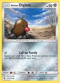 Alolan Diglett — Lost Thunder — Common