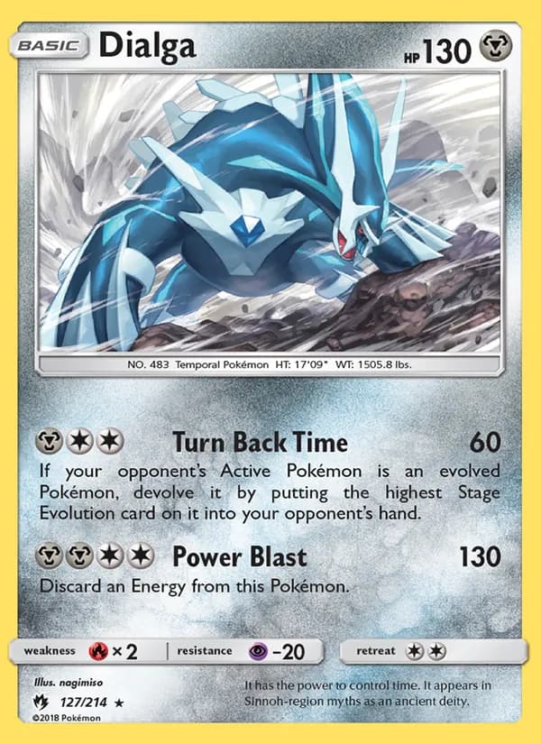 Dialga — Lost Thunder, Rare