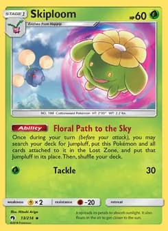 Skiploom — Lost Thunder — Uncommon