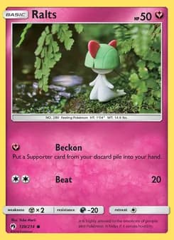 Ralts — Lost Thunder — Common