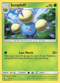 Jumpluff — Lost Thunder — Rare
