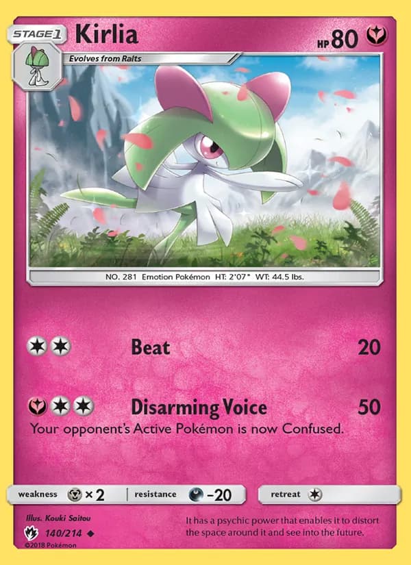 Kirlia — Lost Thunder, Uncommon