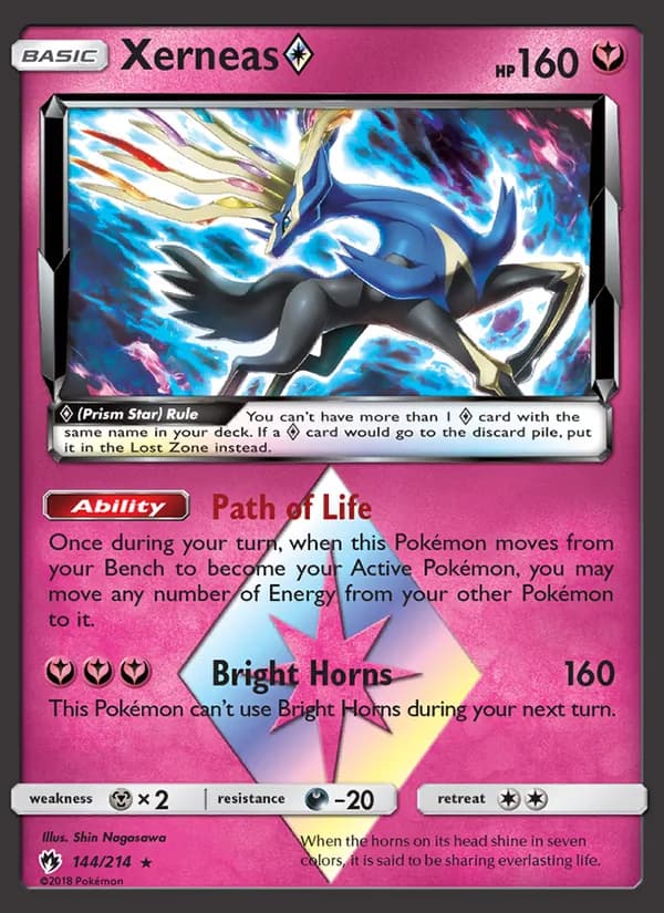 Xerneas ◇ — Lost Thunder, Rare