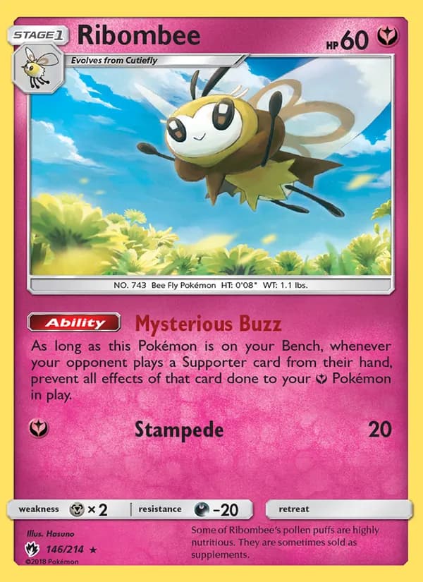 Ribombee — Lost Thunder, Rare