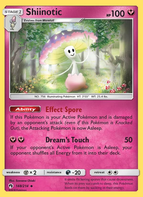 Shiinotic — Lost Thunder, Uncommon