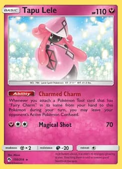 Tapu Lele — Lost Thunder — Rare