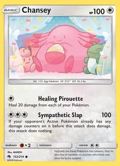 Chansey — Lost Thunder — Common