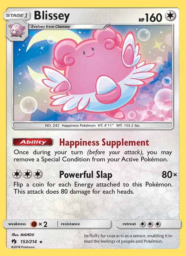 Blissey — Lost Thunder, Rare