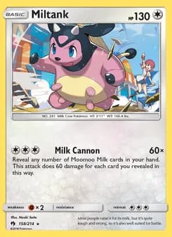 Miltank — Lost Thunder — Rare