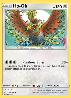 Ho-Oh — Lost Thunder — Rare